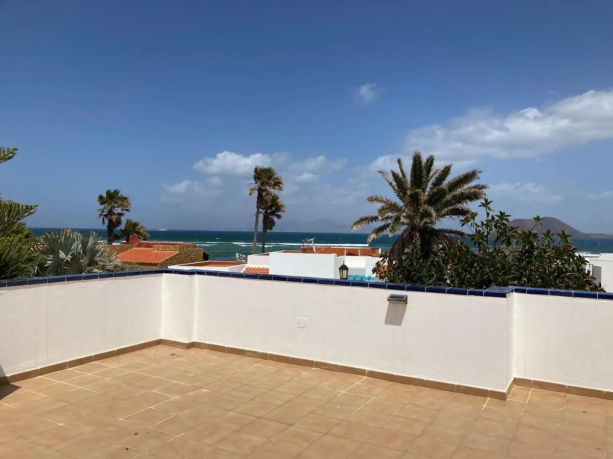 Beach House With The Heated Pool Next To Rocky Point Corralejo 0*,  Spain