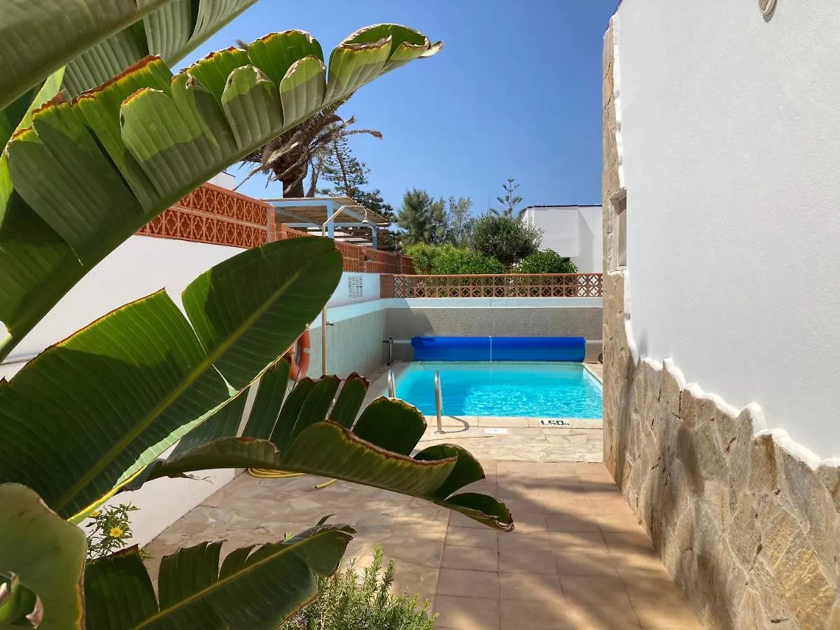 Beach House With The Heated Pool Next To Rocky Point Corralejo 0*,  Spain